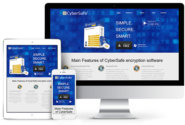 Cybersafe - програми для захисту інформації